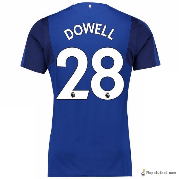 Camiseta Everton Replica Primera Ropa Dowell 2017/18